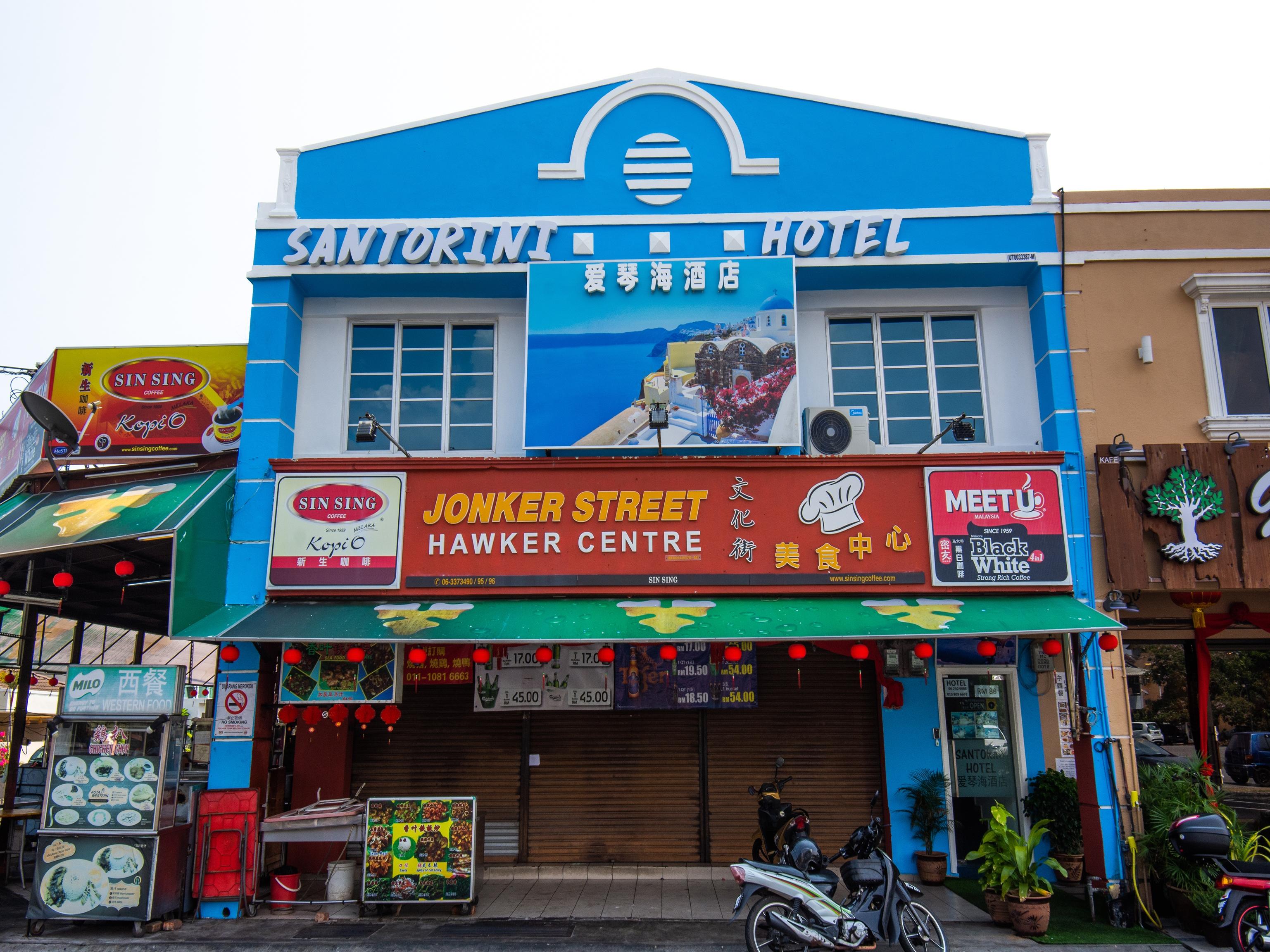 Santorini Hotel Melaka Exteriör bild